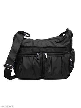 VOLGANIK ROCK Nylon Crossbody Bag Lightweight Waterproof Travel Handbag